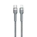 Кабель Remax RC -C171 Jany ses Type-C to Lighting 20W PD сріблястий