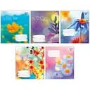 Тетради ученические 36 листов клетка Yes Nature colorful, 15 шт. в упаковке