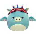 М'яка іграшка Squishmallows Дракон у бандані 19 см (SQCR04125)