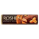 Батончик Roshen Double peanuts молочний шоколад з арахісом 39 г