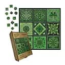 Деревянный фигурный пазл Плитка Чарівна, А5, Деревянная коробка 35 элементов