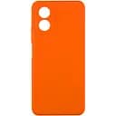 Силіконовий чохол Candy Full Camera для Oppo A38 / A18 Помаранчевий / Orange