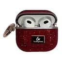 TPU чохол Bling World Rock Diamond для навушників AirPods 1/2 Червоний