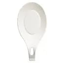 Силіконова підставка під ложку термостійкий килимок для кухонного начиння LVR 004 White (16582)