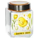 Банка скляна для зберігання Galleryglass Курча з віконною кришкою 750 мл (85006006)