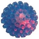 Іграшка для котів Croci М'яч-їжачок що світиться 4.5 см