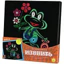 Набор креативного творчества изонитка Danko Toys Лягушка IZN-01-07, 31 х 31 см