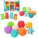 Гра для купання "Сенсорики" Limo Toy HB 0011 від 5 см, 20 шт