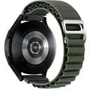 Ремешок для Xiaomi Amazfit GTS 2 2e 3 4 mini - темно-зеленый Watchbands NormalCloth Wave ширина крепления 20мм нейлоновый (W26-0WB67878447)