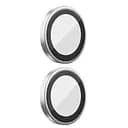 Захисне скло BlueO Metal на камеру для Apple iPhone 16, 6.1/16 Plus 6.7 Срібний/Silver