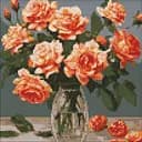 Алмазна мозаїка Ideyka Витончений букет AMO7887 30х30см