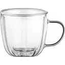 Набор чашек Ardesto с ручками и двойными стенками прозрачный 450 мл 2 шт. (AR2645BWN)