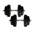 Наборные гантели композитные Rock Pro-R Newt NE-PL-R-009-2 2 шт. по 9 кг