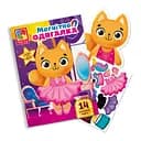 Магнитная игра Одевашка "Кошечка" Vladi Toys VT3204-34 Укр