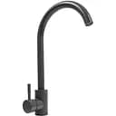 Смеситель кухонный Platinum 56 B NESP (3008 А) поворотный однорычажный из нержавеющей стали