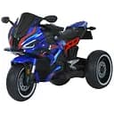 Електромобіль дитячий Bambi Мотоцикл M 6143EL-4 триколісний 12V7AH світло музика EVA