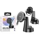 Автомобільний тримач Borofone BH208 для телефону з бездротовою зарядкою