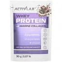 Протеїн ActivLab Whey Protein with Marine Collagen, 30 грам - Молочний шоколад