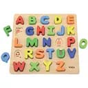Дерев'яний пазл Viga Toys Англійська алфавіт великі літери (50124)