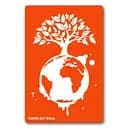 Трафарет для біо-тату Жива планета fx099-24*34см, розмір 24 х 34см