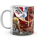 Кухоль GeekLand Attack on Titan Атака Титанів Армін Ерен Мікаса AOT 002.27 330 мл білий