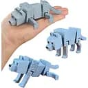 3D Іграшка Герой Майнкрафт Вовк, 15 см, рухливий