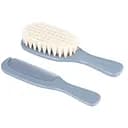 Набір для волосся Canpol babies Gold  щітка та гребінець з натуральною щетиною синій (7/406_blu2)