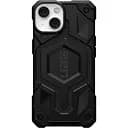 Оригінальний протиударний чохол UAG Monarch MagSafe для iPhone 13 / 14 (6.1") Black Leather (114028114040)