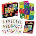 Гра розвиваюча Vladi Toys з пластиковими картками. Чия половинка? (українською)