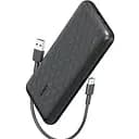 Зовнішній акумулятор Aukey Ultrafast Power Bank 20000 mАh 18w (PB-N93A) чорний