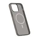 Чехол Vokamo для iPhone 15 Pro с магнитом Glacier черный матовый