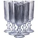 Набор бокалов для шампанского Yiwu 6 шт. по 160 мл, голубой HP-19-67