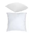 Подушка "Семейная" стеб микрофибра, силиконизированное волокно, 60*60 см., белая "Homefort" /1/
