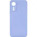 Чехол TPU GETMAN Liquid Silk Full Camera для Oo A78 4G Сиреневый / Light urle
