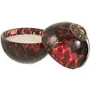 Свеча J-line ароматическая в стеклянной баночке с крышкой аромат корица яблоко апельсин и гвоздика (35622)