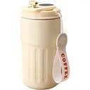 Термокружка Coffee 500 мл с датчиком температуры, белый Yiwu HP-14-10W