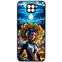 TPU+PC чехол Prisma Ladies для Xiaomi Redmi Note 9 / Redmi 10X Cyberpunk