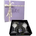 Вино ігристе Elem Prosecco Valdobbiadene Superior, біле, брют, в подарунковій упаковці, 0,75 л + два келихи