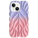 Чохол Epik TPU Leaf для Apple iPhone 15, 6.1 Lilac/Pink