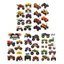 Набор детских временных тату Колеса-монстры №1 Fresh Tattoo set-5-kids-tatto-cars-1