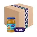 Набор фруктового пюре Elfik Magic Яблоко-тыква-груша стеклобанка 1020 г (6 шт. х 170 г)