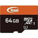 Карта памяти Team microSD 64GB Class10 UHS-I (с адаптером) (TCUSDX64GUHS41)