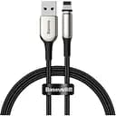 Кабель з оздоблюваним конектором Lightning Baseus Zinc Magnetic Cable USB For iP 2 A 1m
