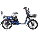 Електровелосипед Corso Fortex FR-6152-3, 20", синій, міський, 500W, 48V 20Ah, з амортизацією та ручкою газу