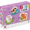 Дитячий Пазл DoDo 3 в 1 Домашні тварини 300395, 9 елементів