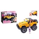 Кукла, 8 см, джип 23 см, звук, свет, резиновые колеса, открываются двери, на батарейках