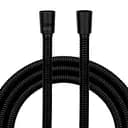 Шланг для душу Drop з нержавіючої сталі з подвійним Анти-Твістом 200 см чорний SH-HM200-PRM-BL