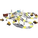 Трек 388 Будівельна техніка 297 деталей, машинка з підсвіткою, декорації, в коробці