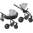 Універсальна коляска 2 в 1 Anex M-Type mt-09Q mirage, сіра з чорним (25708)