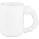 Чашка Ardesto Bubbles фарфоровая белая 500 мл (AR3495)